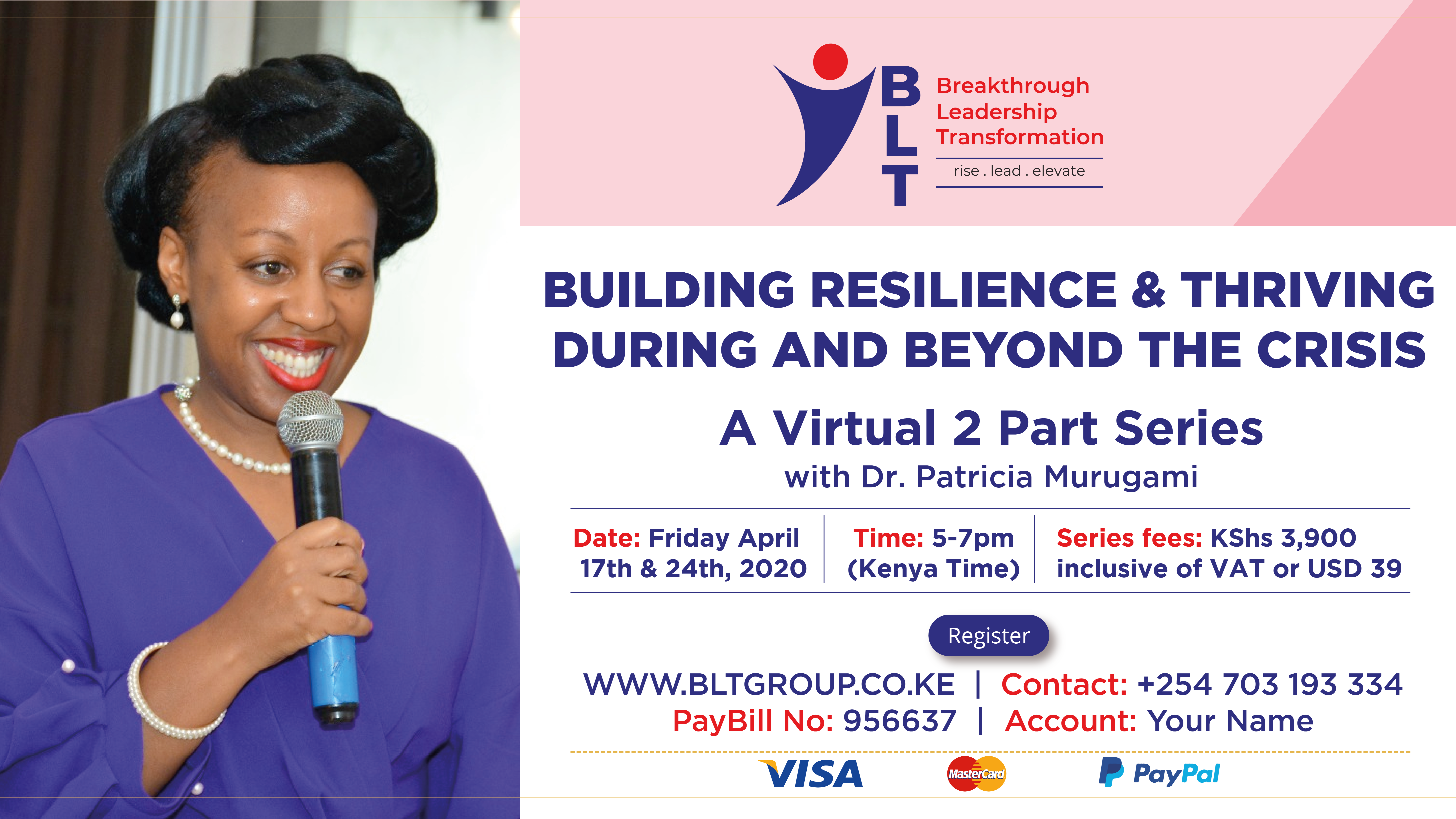 Building Resilience and Thriving During & Beyond the Crisis Digital Leadership Series
